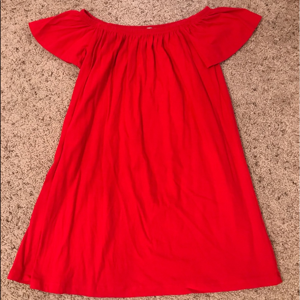 ASOS off the shoulder dress
